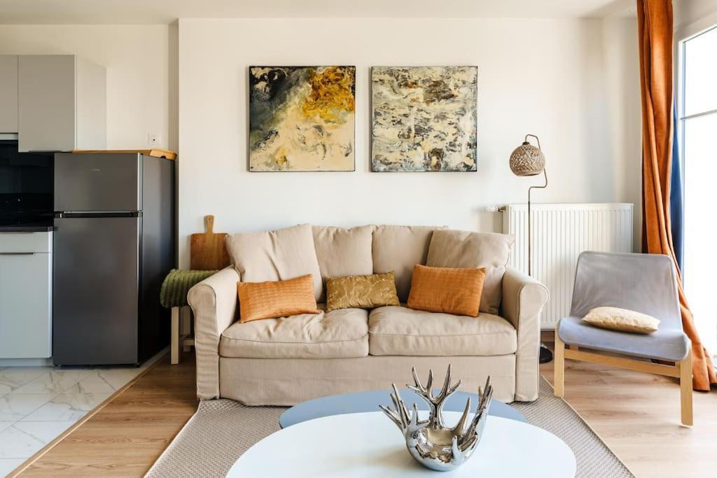 Chic & Calme Proche Disneyland Apartment Serris Bagian luar foto